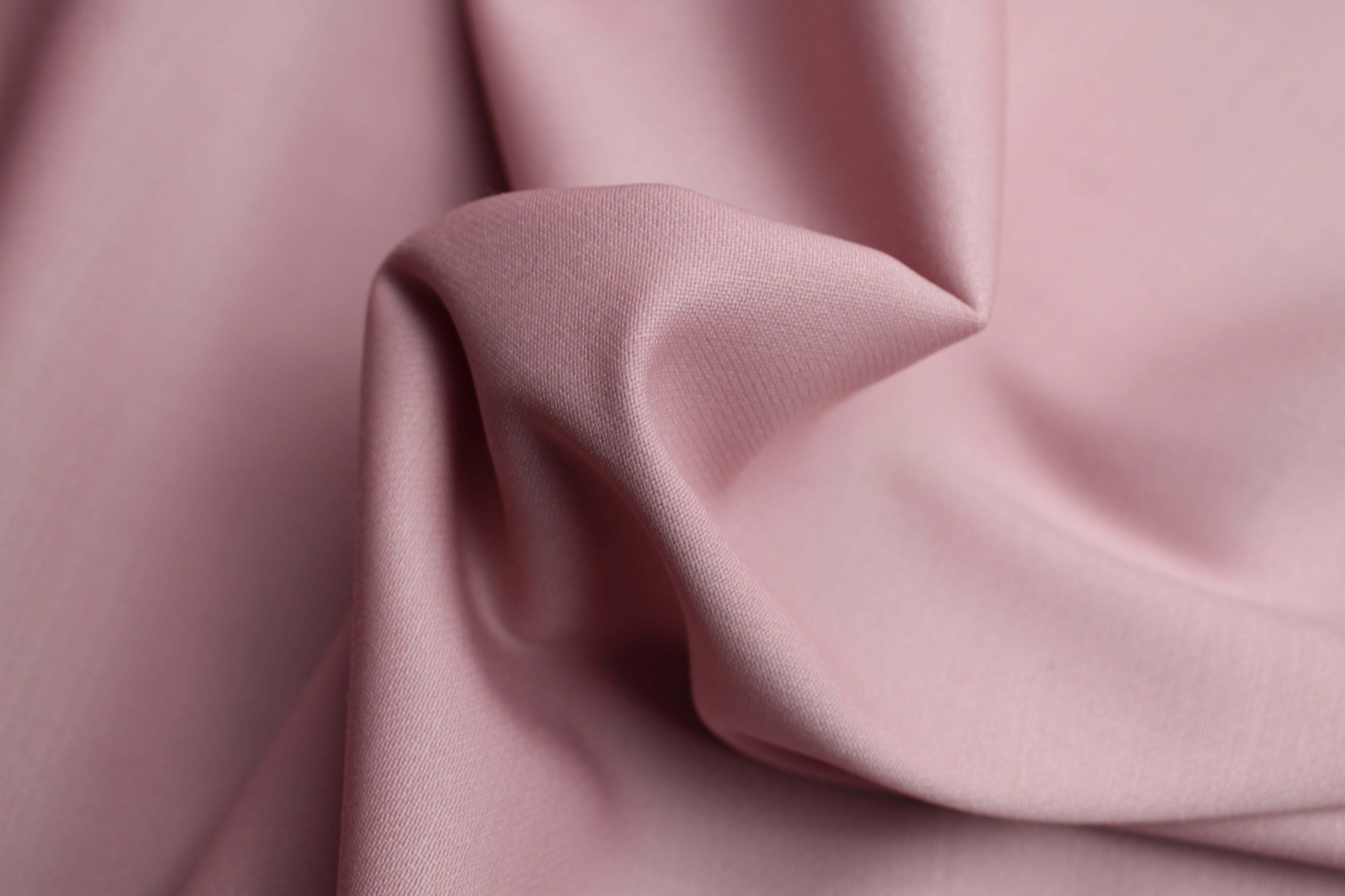 STRETCH WOOL GABERDINE - LT ROSE